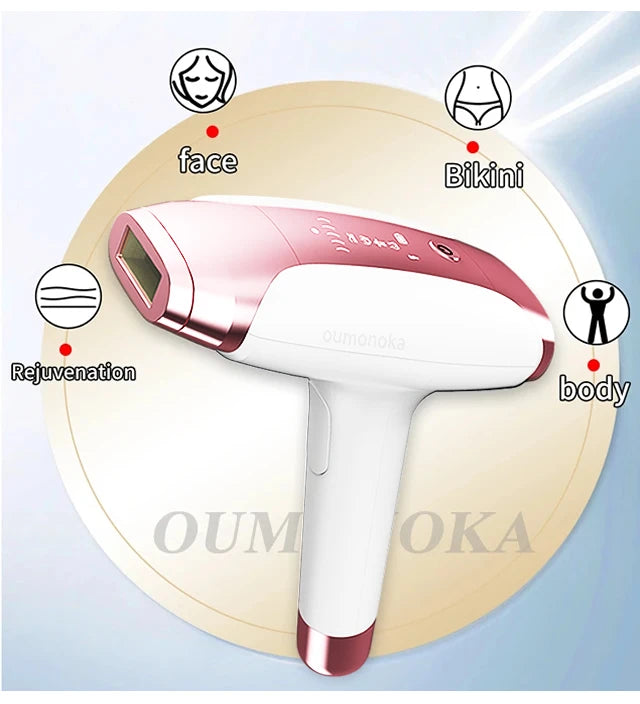 999999 Flashes IPL Laser Epilator for Women Home Use Devices Hair Removal Painless Electric Epilator Bikini