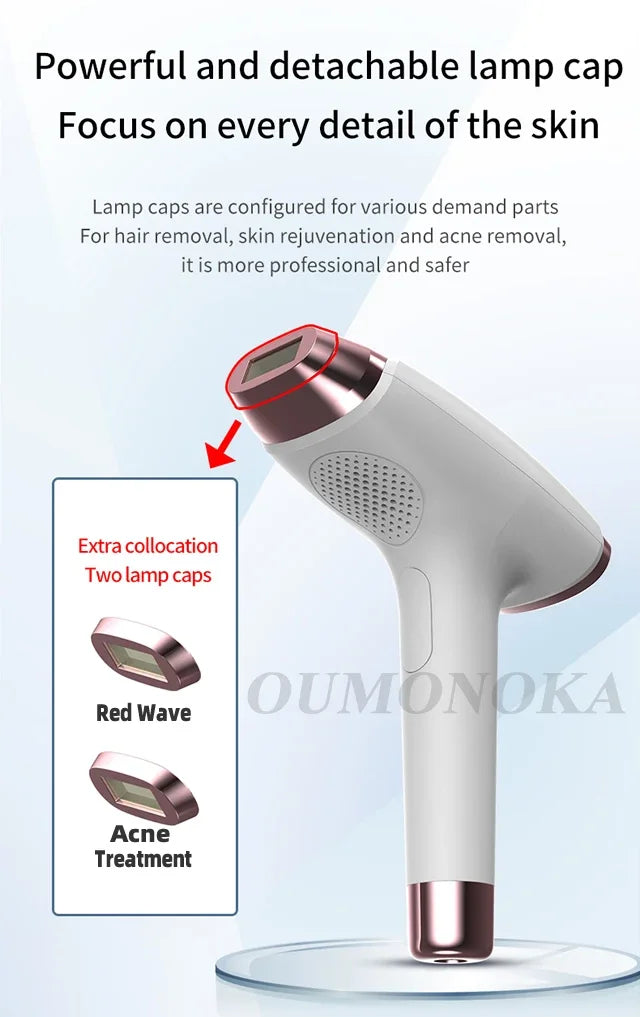 999999 Flashes IPL Laser Epilator for Women Home Use Devices Hair Removal Painless Electric Epilator Bikini